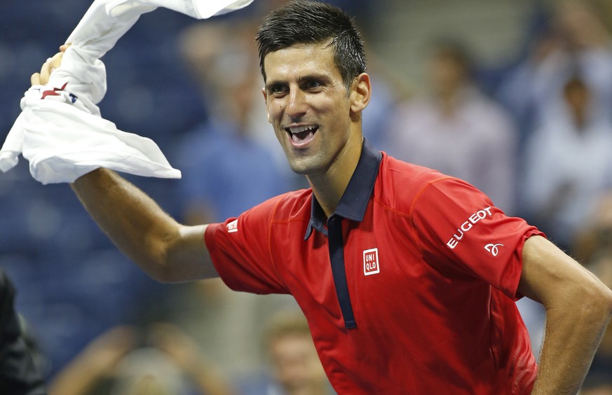 Djokovic hat nach der Partie sogar Zeit für ein Tänzchen.