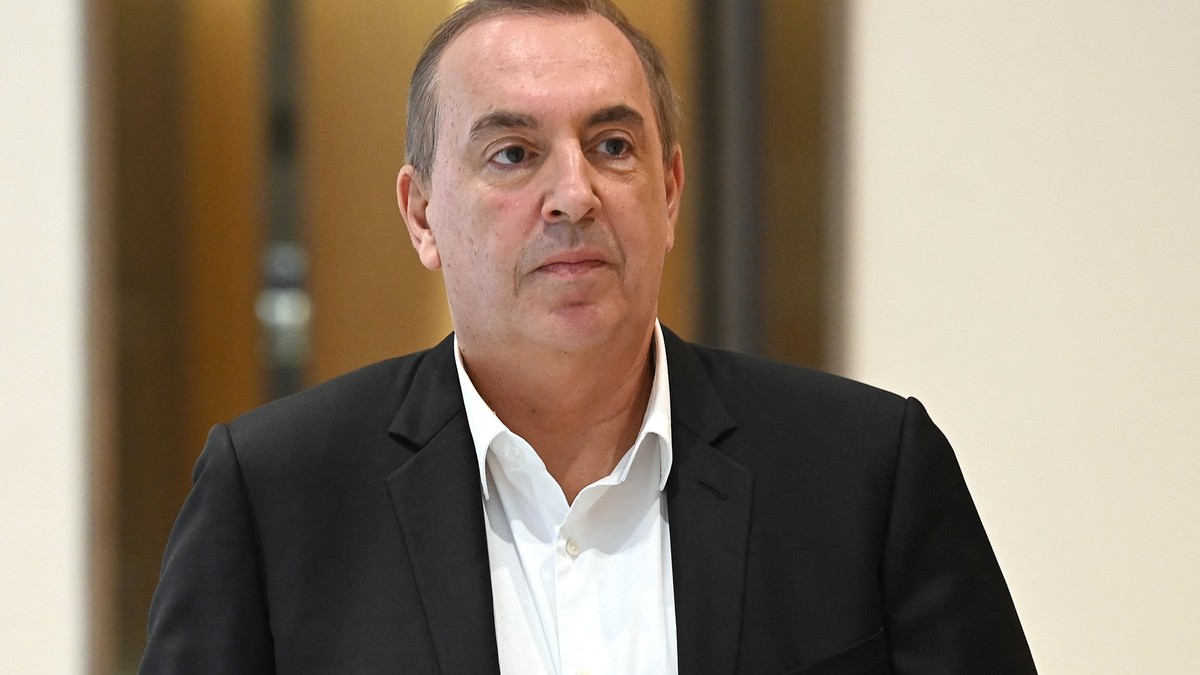 (FILES) French TV host Jean-Marc Morandini arrives at the Paris Court on October 24, 2022, as he appears on trial over accusations of soliciting sexual favours from two teenagers in 2009 and 2013. Par ...