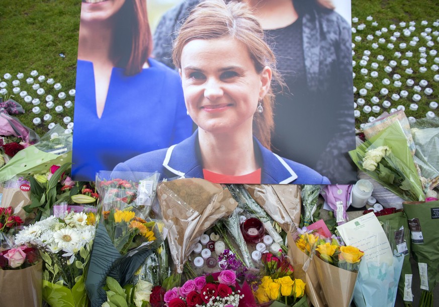 Gedenken an Jo Cox in Leeds.