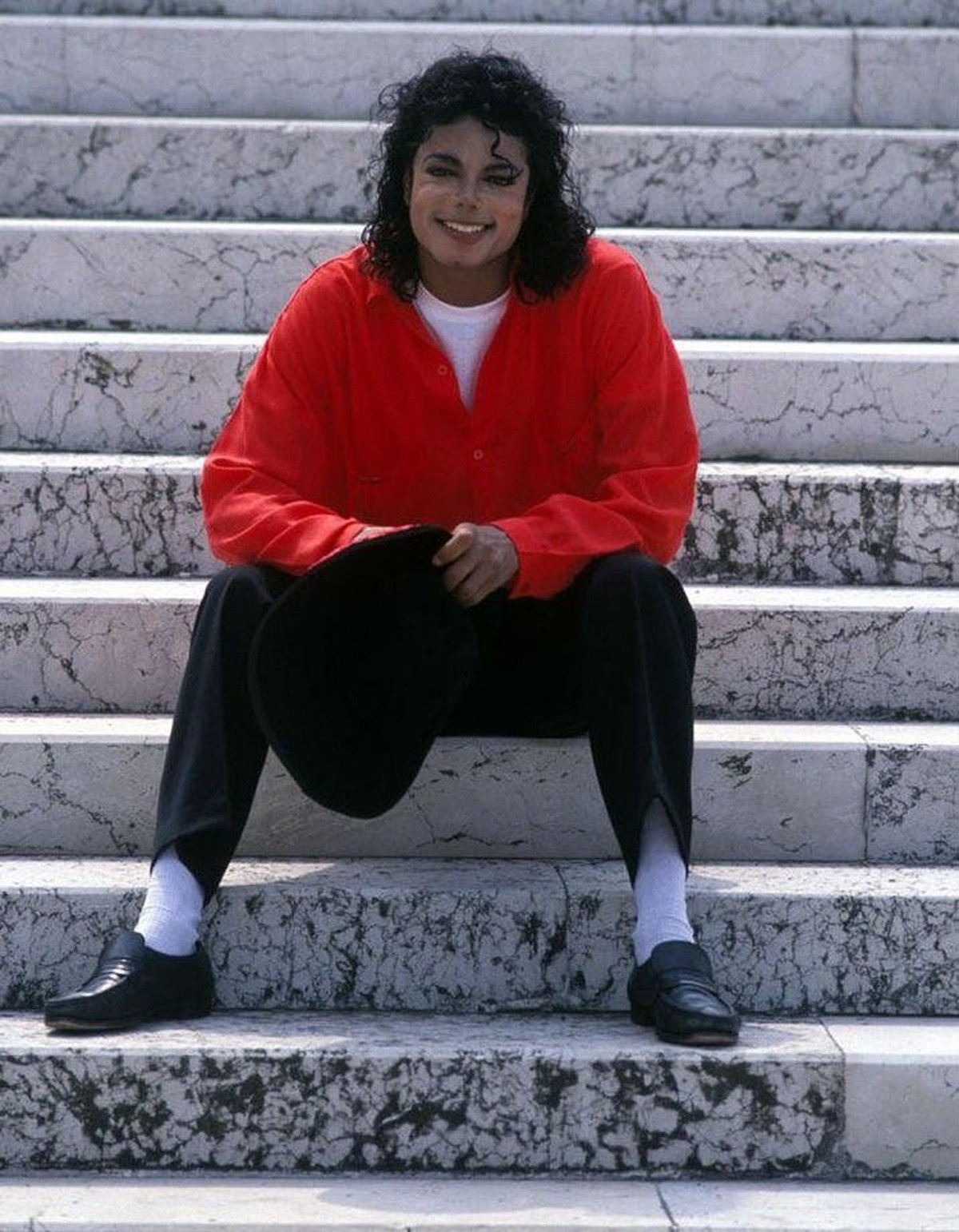 Michael Jackson et ses mocassins