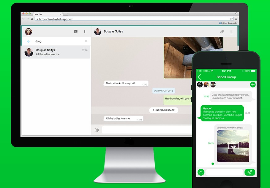 WhatsApp läuft nun im Chrome, Firefox und Opera-Browser.