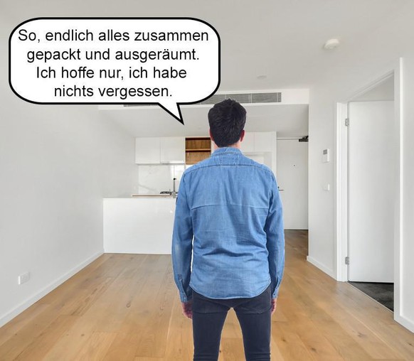 Umzug umziehen zügeln wohnung