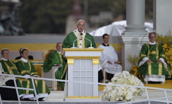 Papst Franziskus bei seiner USA-Reise in Philadelphia. Das geistliche Oberhaupt hatte sich dafür eingesetzt, Glossip nicht hinzurichten.