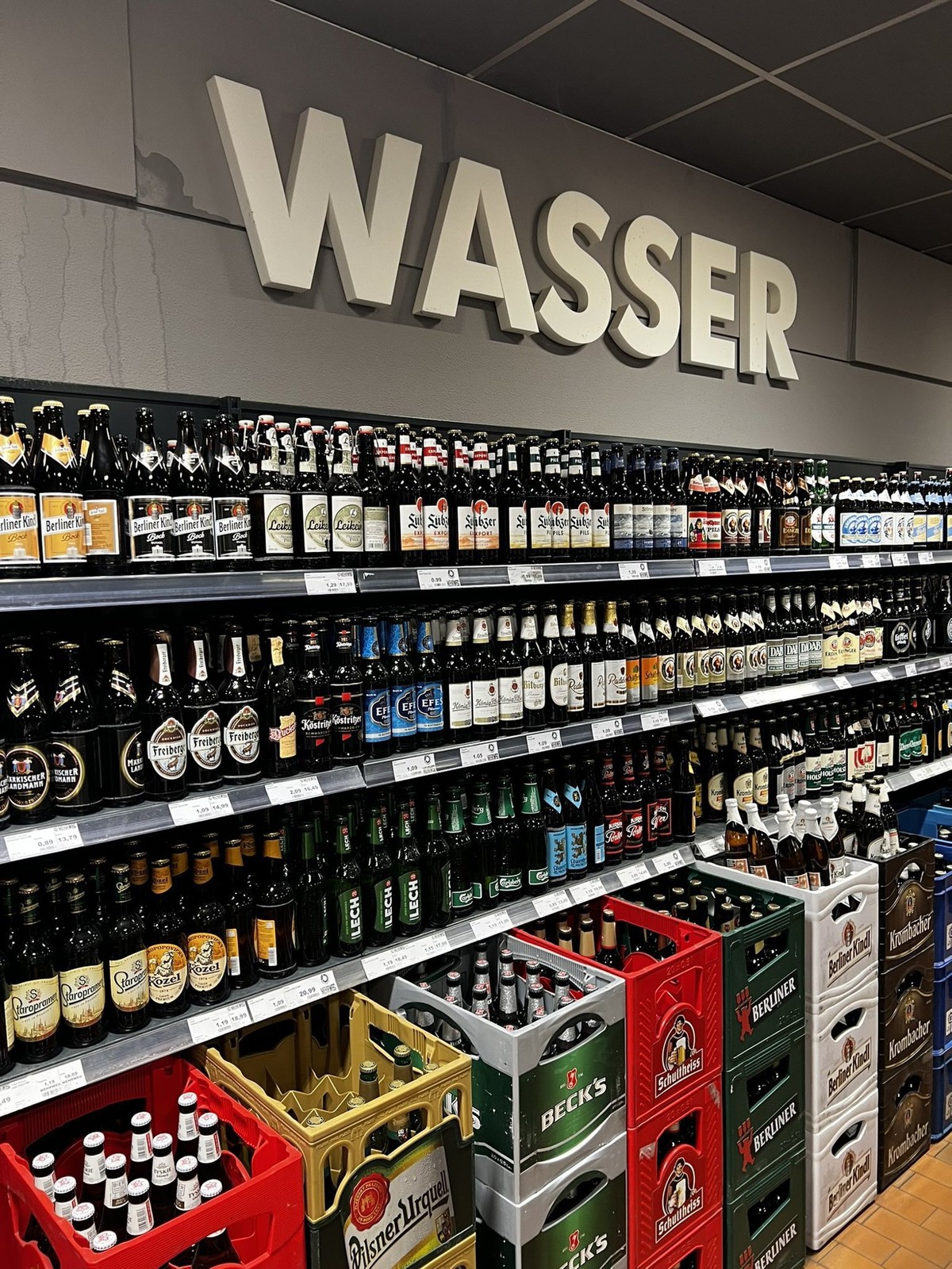 Fail: Bier statt Wasser