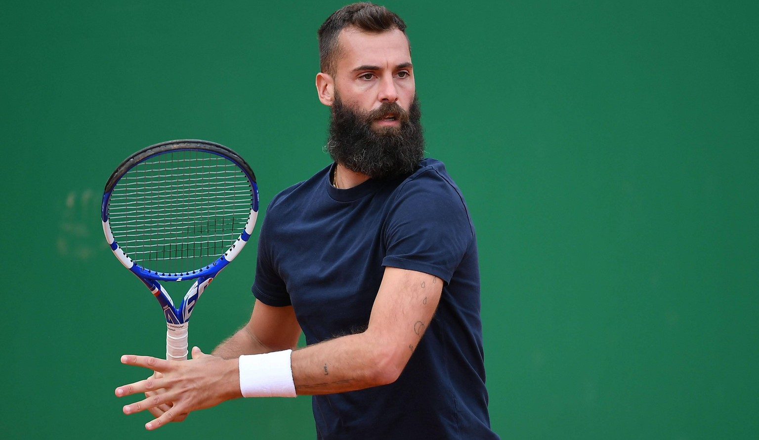 Benoit Paire TENNIS : Rolex Monte Carlo Masters - 11/04/2021 AntoineCouvercelle/Panoramic PUBLICATIONxNOTxINxFRAxITAxBEL