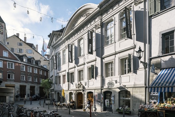 The Theater Neumarkt in the old town of Zurich, Switzerland, on November 3, 2016. (KEYSTONE/Christian Beutler)

Das Theater Neumark im Zuercher Niederdorf am 3. November 2016. (KEYSTONE/Christian Beut ...