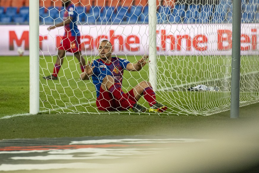 Cabral von Basel beim Super League Meisterschaftsspiel zwischen dem FC Basel und Lausanne Sport vom Samstag, 20. Februar 2021 in Basel. (KEYSTONE/Urs Flueeler)