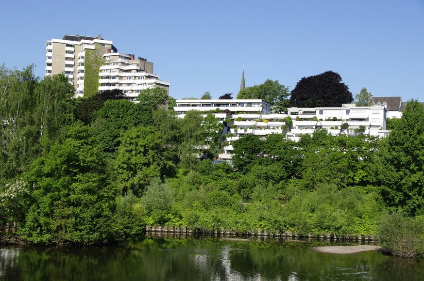 Mit über 170'000 Einwohnern in der Liste: Mülheim an der Ruhr.