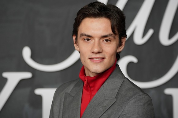 Louis Partridge arrives at the premiere of "Jay Kelly" on Tuesday, Nov. 11, 2025, at The Egyptian Theater Hollywood in Los Angeles. (Photo by Jordan Strauss/Invision/AP)
Louis Partridge
