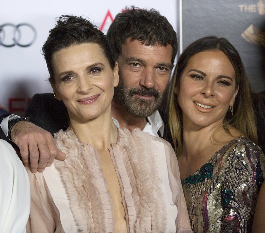 Kate del Castillo (rechts) mit den Kollegen&nbsp;Antonio Banderas und Juliette Binoche.