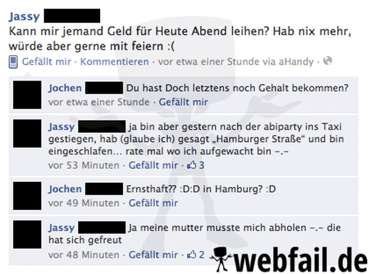 facebook fail webfail klassiker