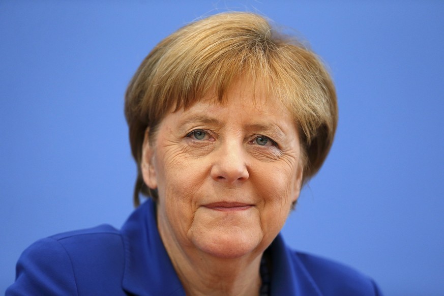 German Chancellor Angela Merkel addresses a news conference in Berlin, Germany, July 28, 2016. REUTERS/Hannibal Hanschke