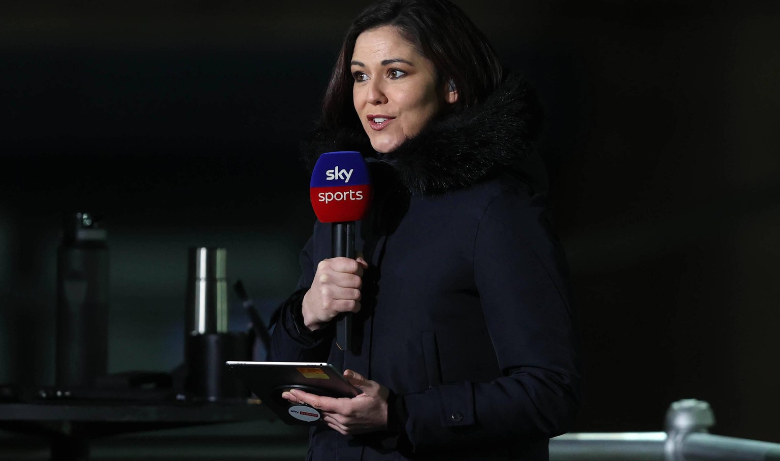 IMAGO / PA Images

Ross County v Celtic - Scottish Premiership - Global Energy Stadium Sky Sports presenter Eilidh Barbour before the Scottish Premiership match at the Global Energy Stadium, Dundee. P ...