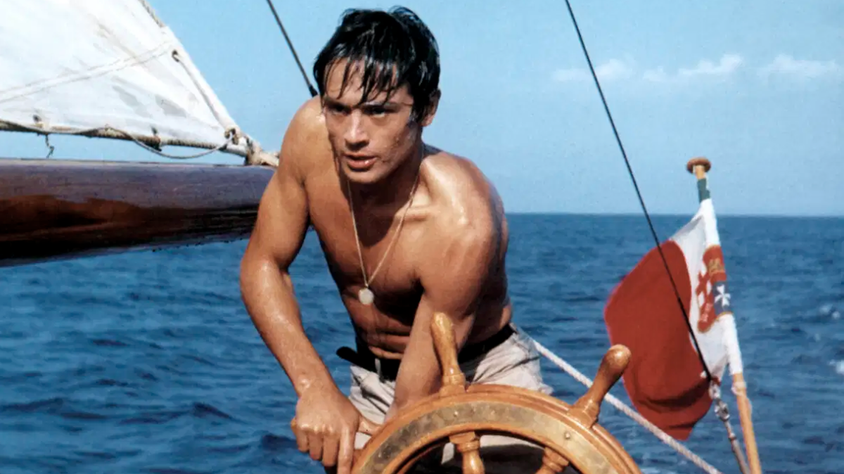 Dans Plein Soleil, de René Clément, 1960.