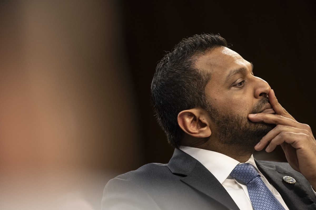 epa12830324 FBI Director Kash Patel testifies at the Senate Committee on Intelligence hearings examining 'worldwide threats' at the US Capitol in Washington, DC, USA, 18 March 2026. EPA/LUKE ...