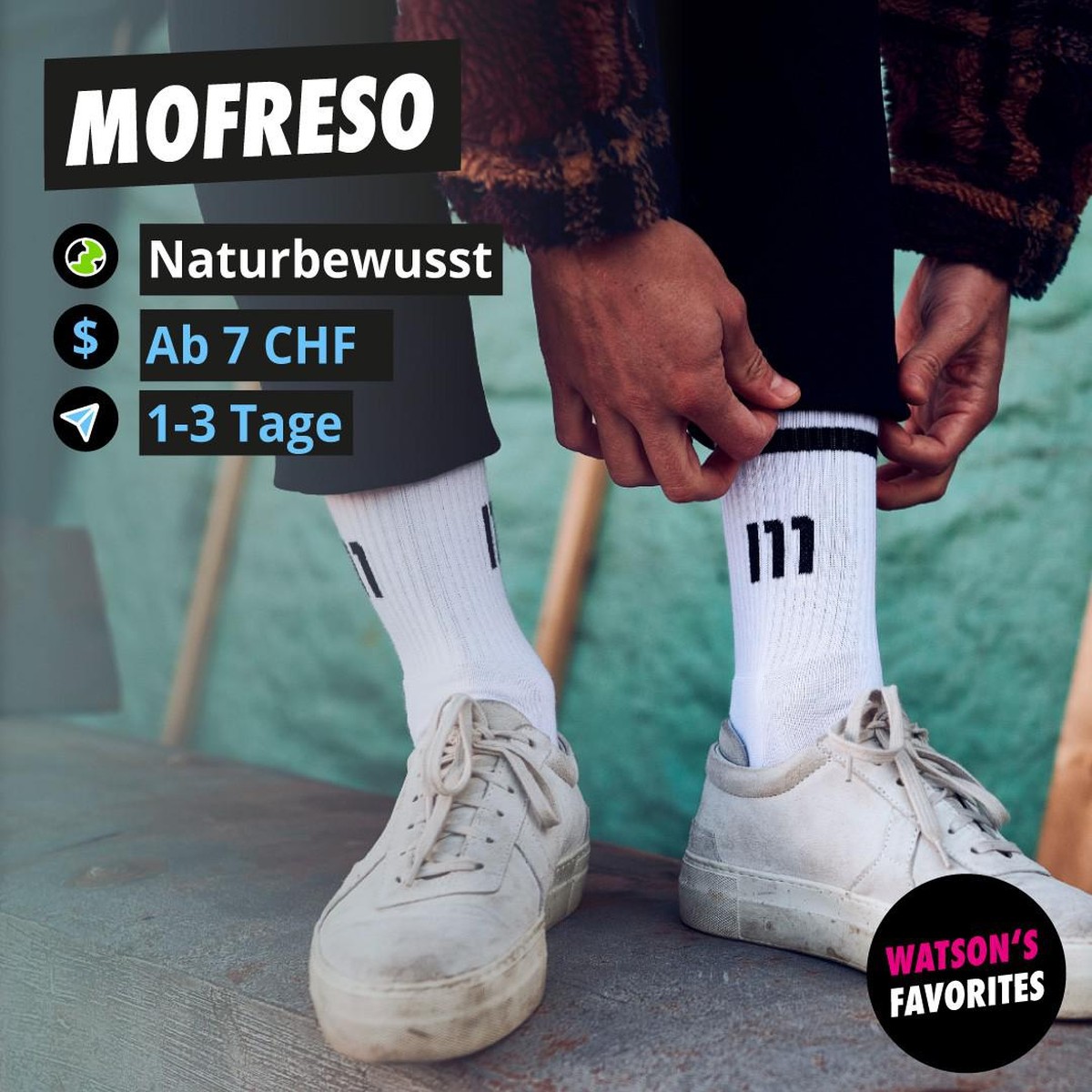 Die Sportsocken von Mofreso.
