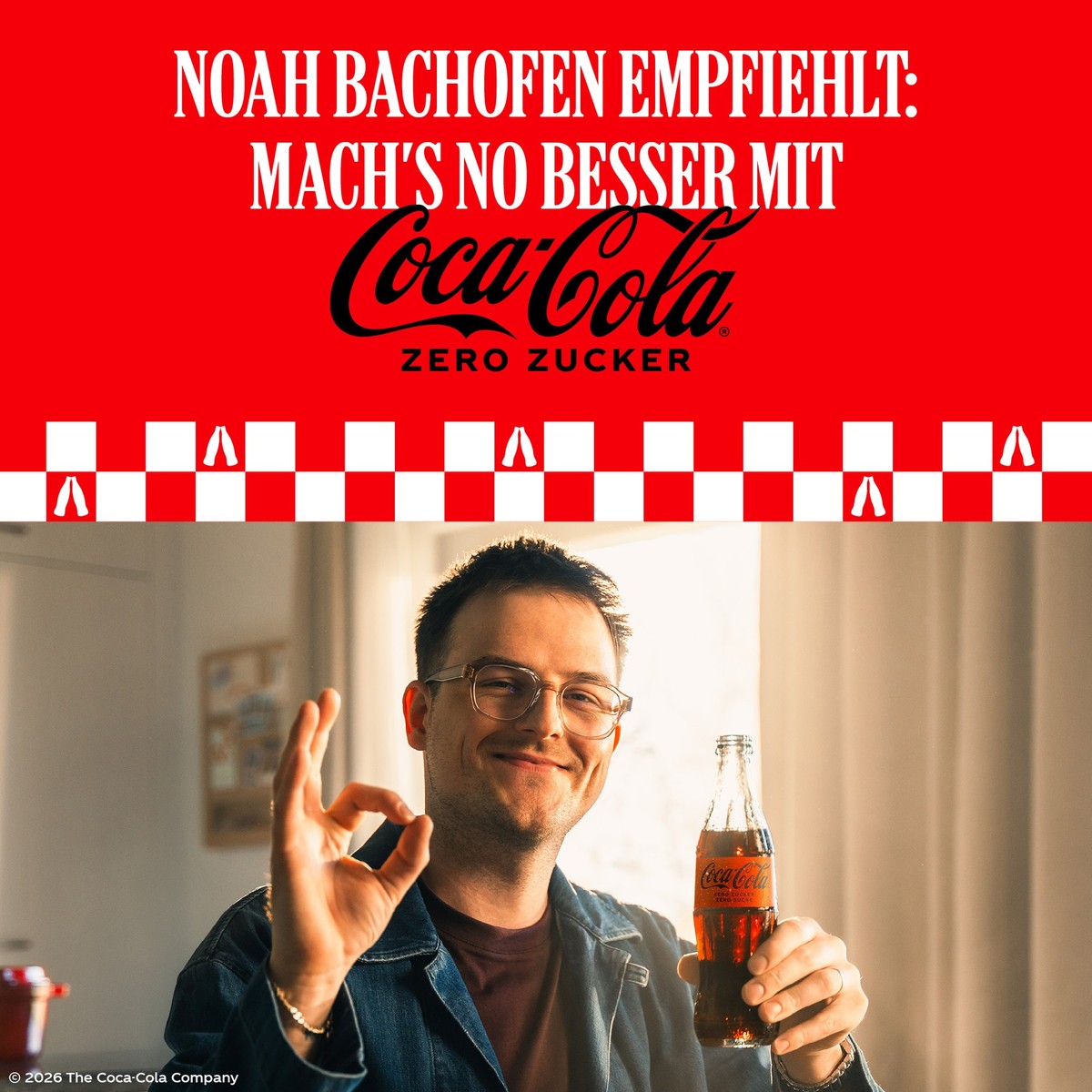 Schweizer Kampagne 2026 Coca-Cola und Noah Bachofen. Fondue, Capuns, Zürcher Gschnetzeltes. 
Download Medienpaket:

https://www.coca-cola.com/ch/de/media-center/coca-cola-schweiz-und-noah-bachofen-lan ...