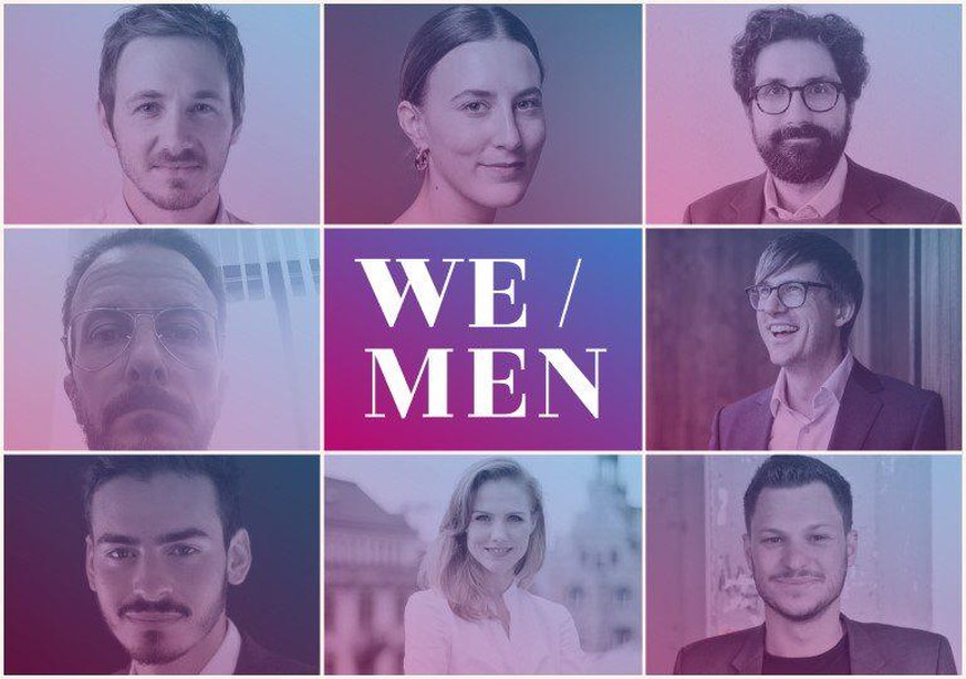 Das Kernteam von WE/MEN.