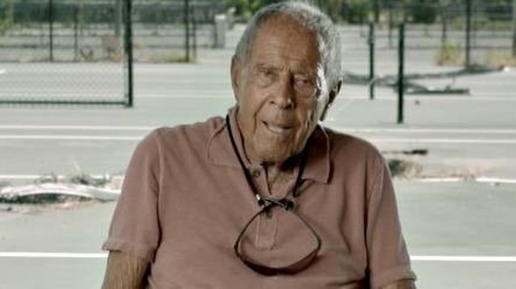 foto IPP/RFF immagini di scena del film love means zero (2017) nella foto Nick Bollettieri EDITORIAL USE ONLY PUBLICATIONxNOTxINxITA 0