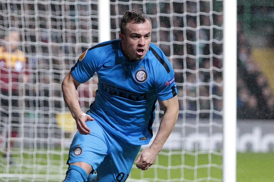 Xherdan Shaqiri eröffnet das Torfestival zwischen Celtic und Inter.