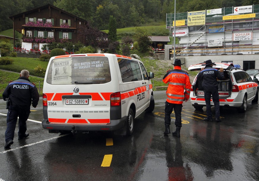 Die Polizei fahndete nach dem flüchtigen Fahrer