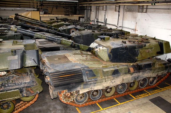 "Leopard 1"-Panzer: Das Rüstungsunternehmen Rheinmetall hat angekündigt, diese Panzer an die Ukraine liefern zu wollen.