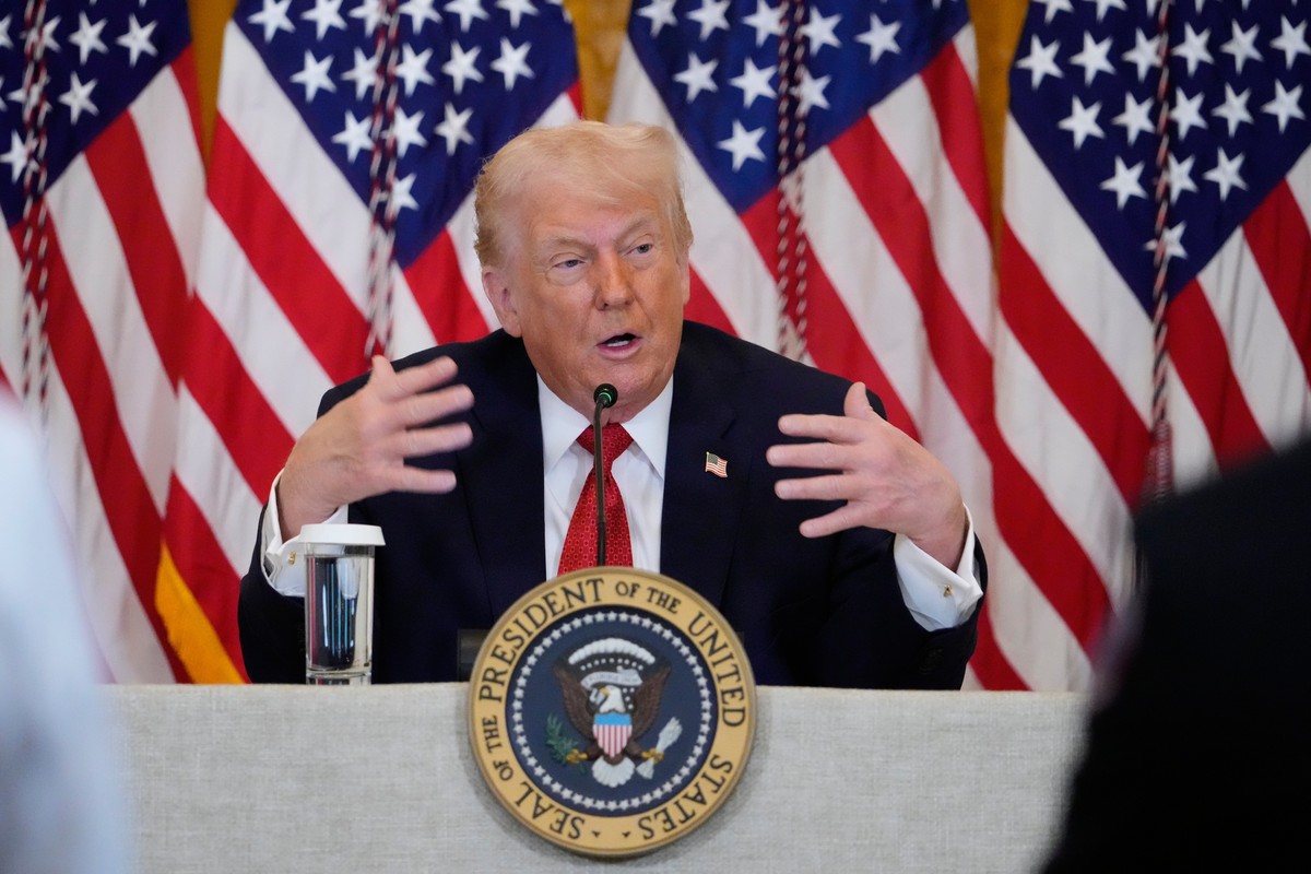 President Donald Trump speaks during an event to promote investment in rural health care in the East Room of the White House, Friday, Jan. 16, 2026, in Washington. (AP Photo/Alex Brandon)
Donald Trump