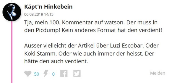 Die Ente hat gesprochen: Hopp. Picdump! 🙃
Auch Nummer 200 geht selbstverständlich an den Picdump. 

Dafür musste ich mich aber echt zusammenreissen, da die 199 schon Ende letzter Woche geleuchtet h ...