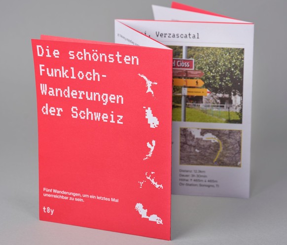 Funkloch Wanderkarte