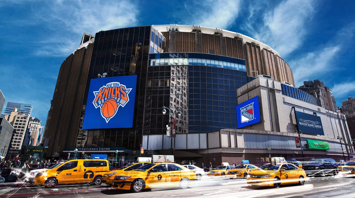 Le Madison Square Garden est un bâtiment mythique de la ville de New York.
