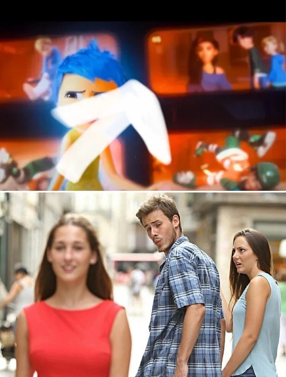 inside out 2 distracted boyfriend meme

https://www.reddit.com/r/MovieDetails/comments/1exsa91/i_found_the_distracted_boyfriend_meme_in_inside/
