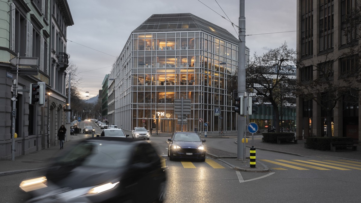 Das Medienhaus der TX Group AG, ehemalig Tamedia, aufgenommen am Freitag, 3. Januar 2020 in Zuerich. (KEYSTONE/Ennio Leanza)