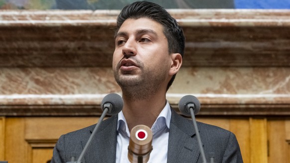 Fabian Molina, SP-ZH, spricht zur Grossen Kammer, an der Sommersession der Eidgenoessischen Raete, am Dienstag, 4. Juni 2024 im Nationalrat in Bern. (KEYSTONE/Alessandro della Valle)