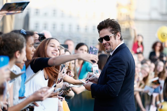 Benicio del Toro war 2014 zu Gast beim Zurich Film Festival.