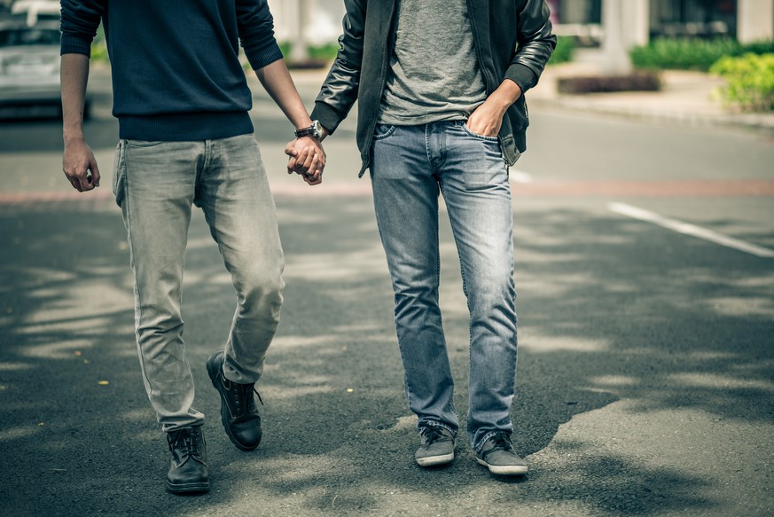 Schwules Paar, LGBTQ, gay couple, two men, zwei männer