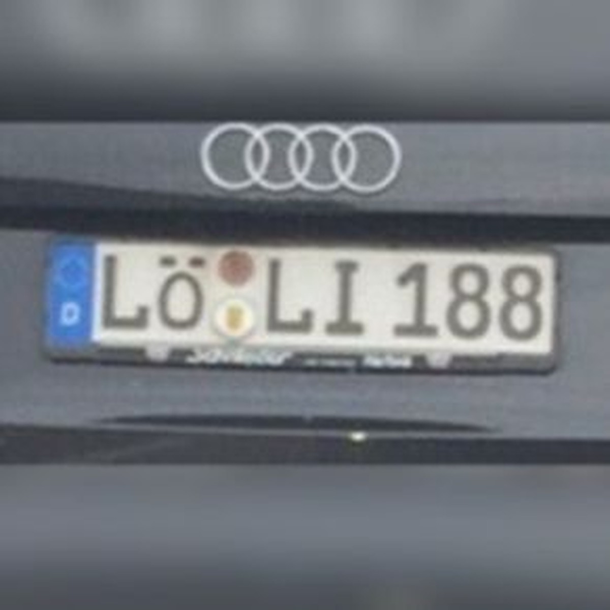Lustige Autokennzeichen