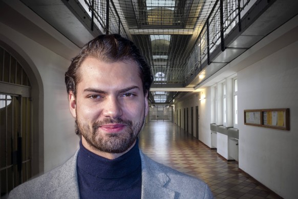 FOTOMONTAGE Jimi Blue Ochsenknecht an Oesterreich ausgeliefert. Der 33-Jaehrige eine Hotelrechnung von knapp 14.000 Euro nicht bezahlt haben. *** PHOTO MONTAGE Jimi Blue Ochsenknecht extradited to Aus ...