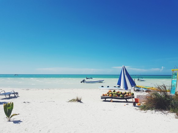 Auf Holbox sagte ich dem karibischen Meer für über ein Jahr Tschüss.