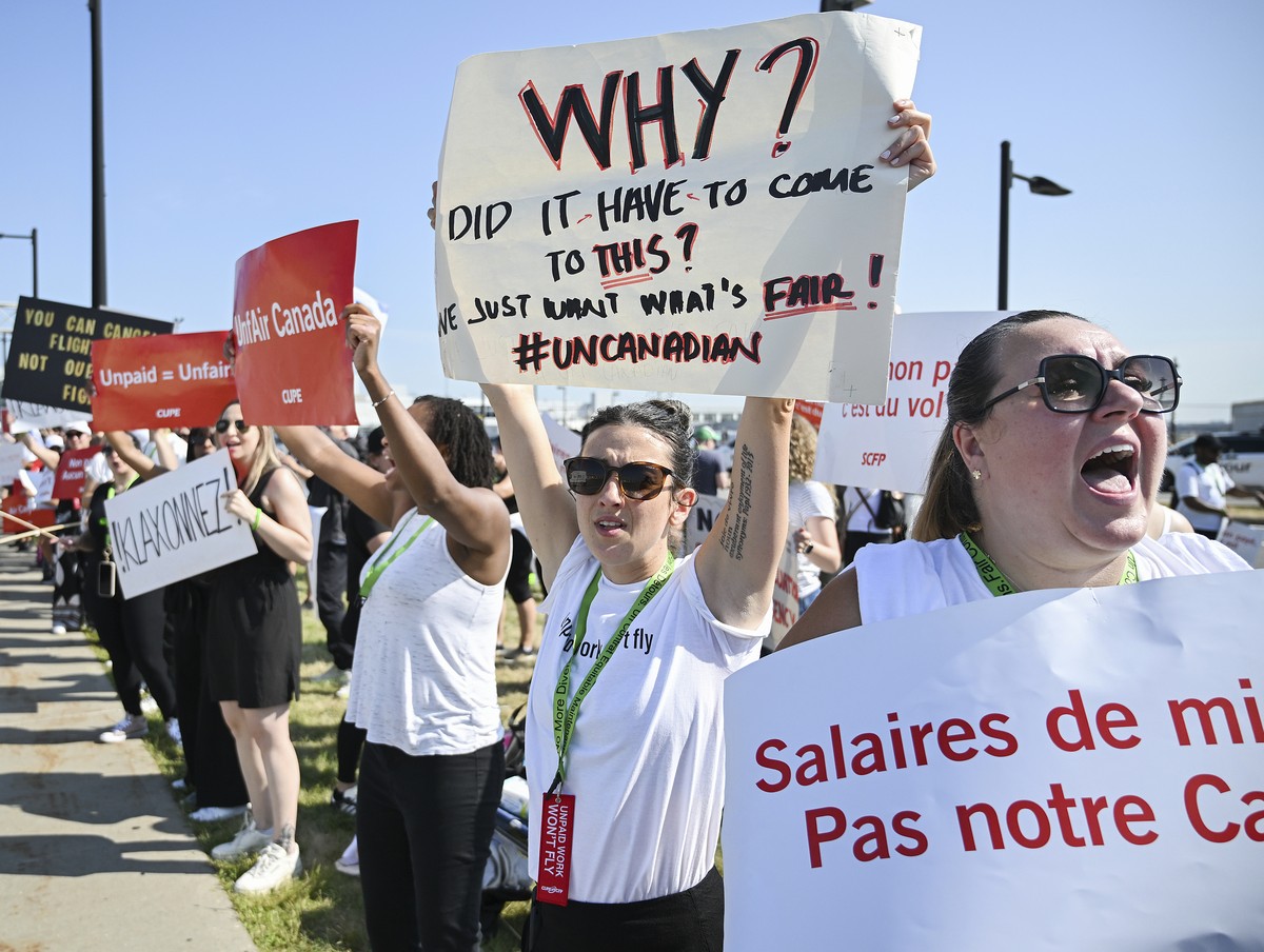 La grève au sein d'Air Canada est terminée