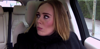 Und jetzt eine Portion Happy Time! Adele macht die lustigste Autosendung der Welt noch lustiger