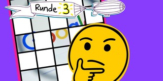 Runde 3! Erkennst du alle 10 Logos hinter den Feldern?