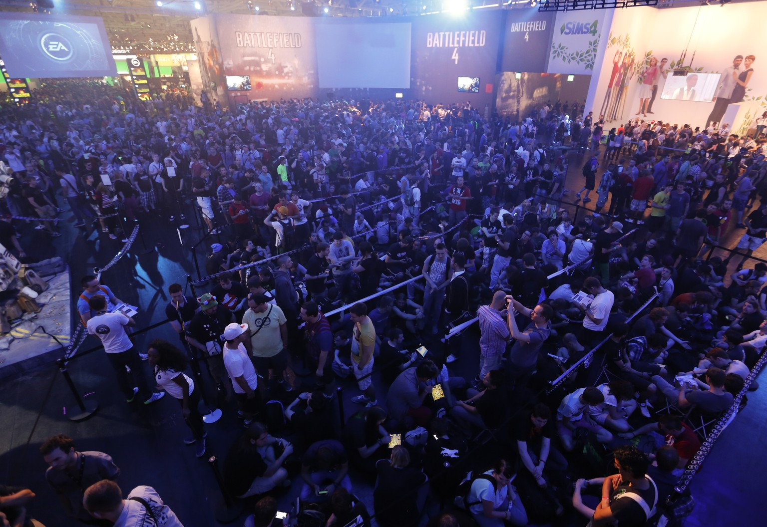 Besonders an den Samstagen ist die Gamescom rappelvoll.