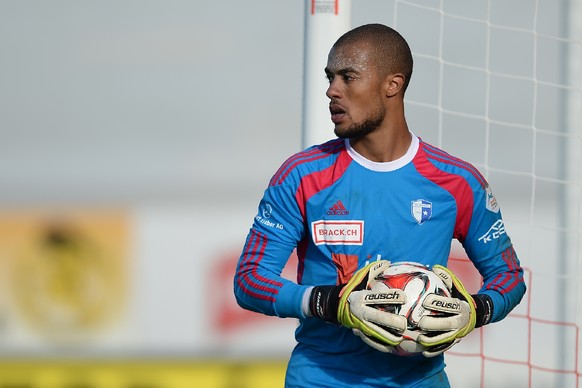 U17-Weltmeister, aber kein Schweizer mehr? Wohlen-Keeper Joel Kiassumbua.