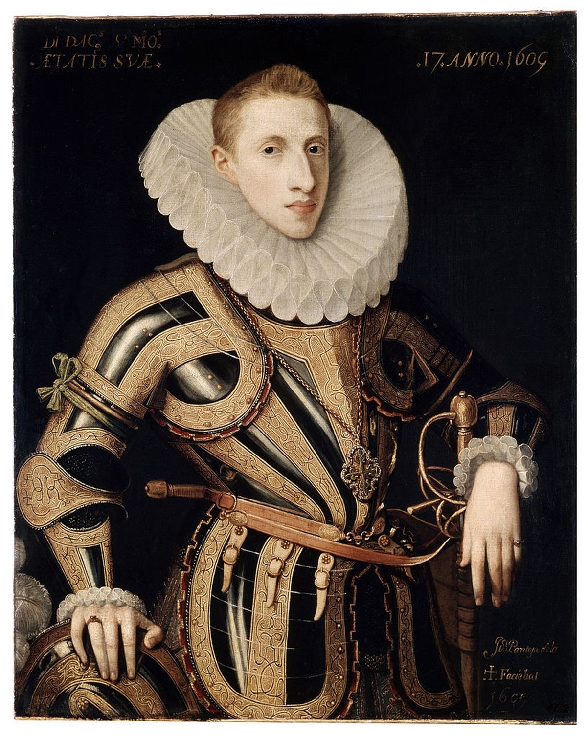 'Portrait of Don Diego de Villamayor', 1605. Found in the collection of the State Hermitage, St Petersburg. (Photo by Fine Art Images/Heritage Images/Getty Images)