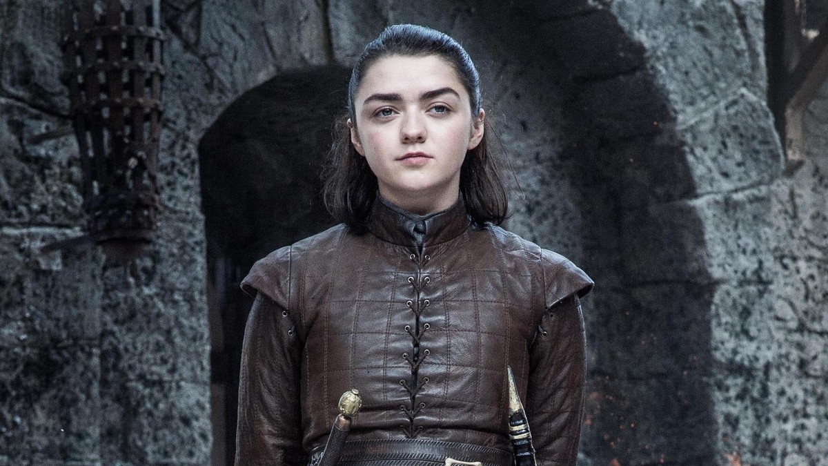 Game of Thrones mit Maisie Williams
Arya Stark