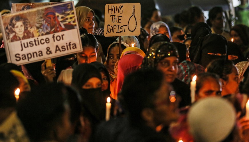 Schon wieder wurde ein kleines Mädchen in Indien vergewaltigt