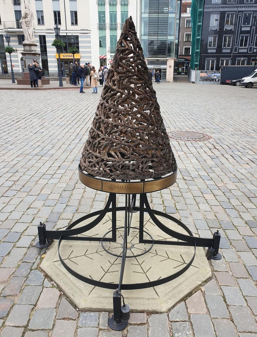 Riga, Weihnachtsbaum