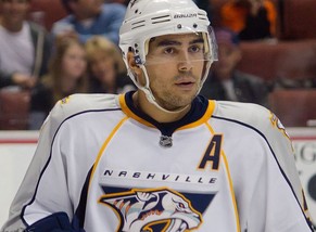 Francis Bouillon im Trikot der Predators.