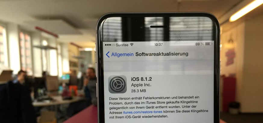 Apple bringt ein weiteres Update für das iPhone.