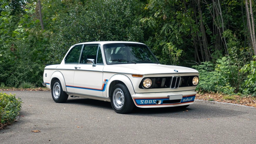 1974 BMW 2002 Turbo 
CHF80,000 - CHF120,000 
https://rmsothebys.com/auctions/zu26/lots/r0005-1974-bmw-2002-turbo/
